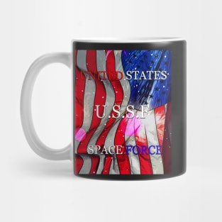 United States Space Force smart phone case art Mug